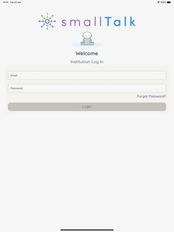 Ảnh chụp màn hình của smallTalk Connect: Hospital iPad 