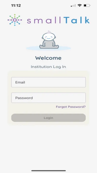 Ảnh chụp màn hình của smallTalk Connect: Hospital