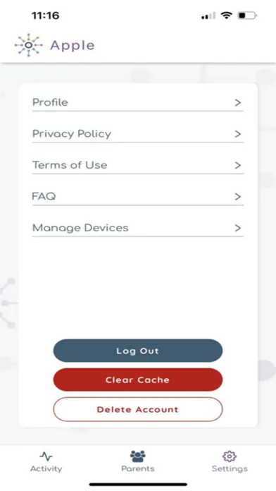 Ảnh chụp màn hình của smallTalk Connect: Hospital