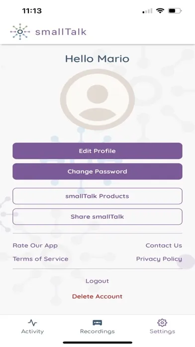 smallTalk Connect: NICU Baby應用截圖
