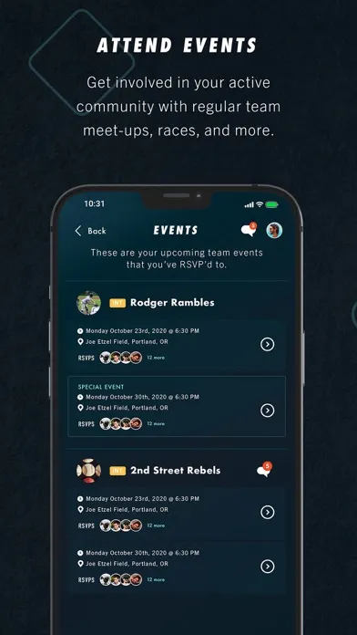 Capturas de tela do Make Sport a Daily Habit