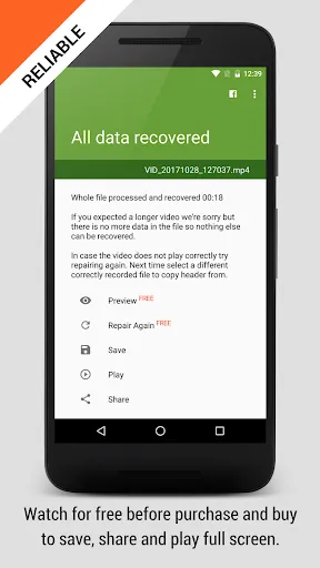 MP4Fix Video Repair Tool应用截图