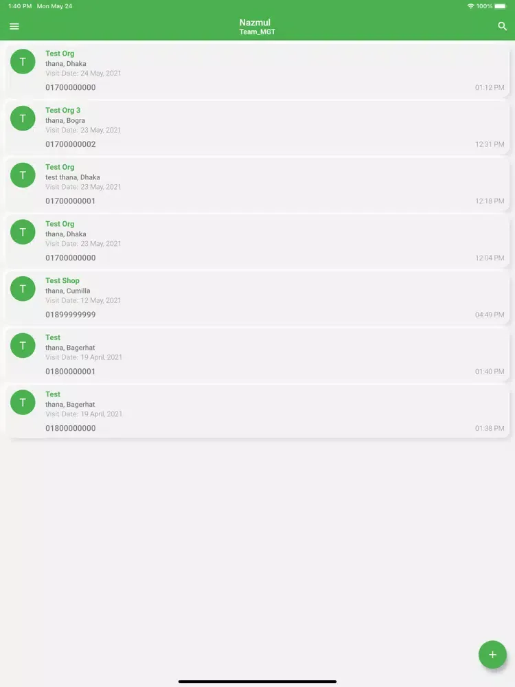 tManager - Team Manager iPad  Ekran Görüntüleri