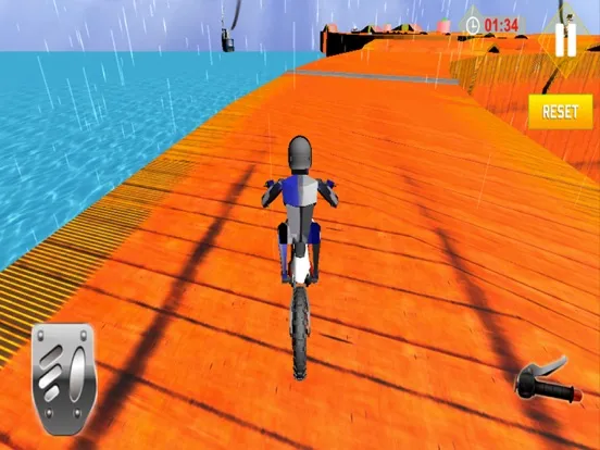 Tangkapan skrin Enjoy Fearless Bike Race iPad 