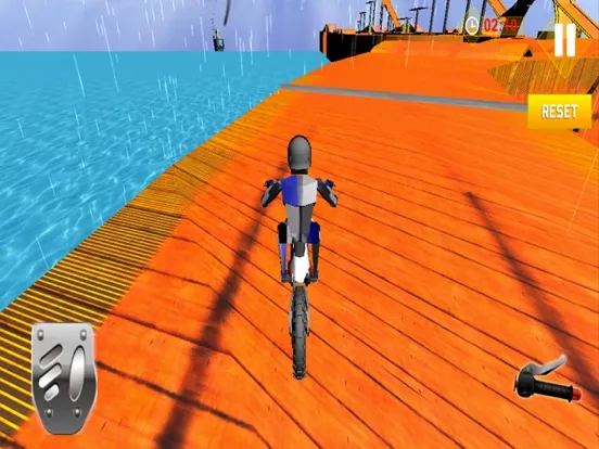 Tangkapan skrin Enjoy Fearless Bike Race iPad 