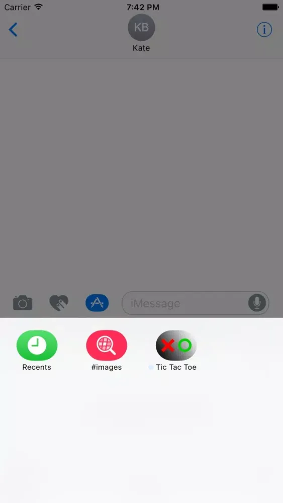 Tic Tac Toe for Message 스크린샷