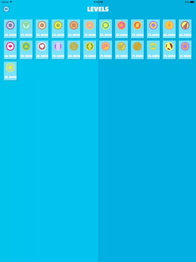 Polygons Game iPad  Screenshots