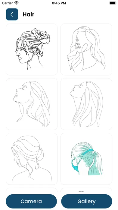 Capturas de tela do AR Drawing Fashion - Sketches