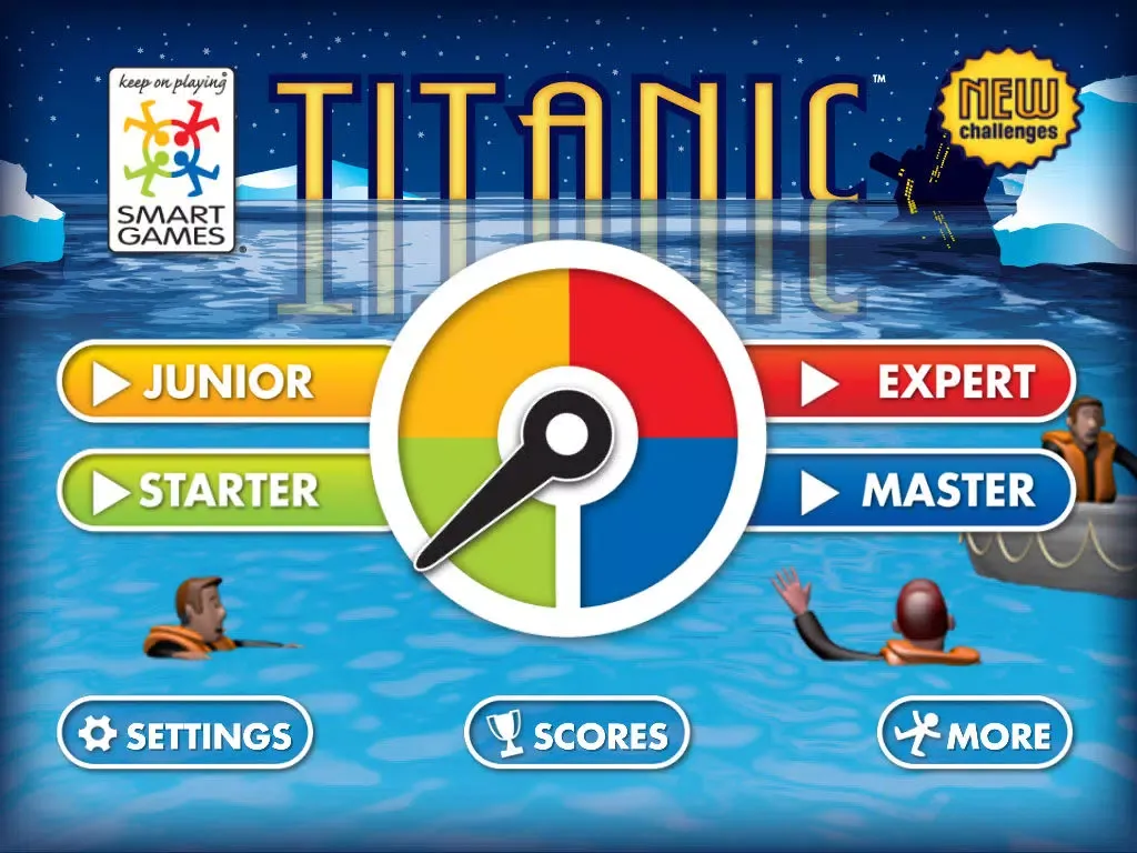 Tangkapan skrin Titanic by SmartGames iPad 