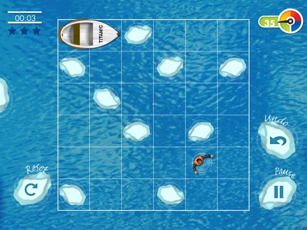Tangkapan skrin Titanic by SmartGames iPad 