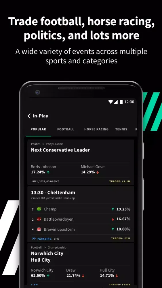 Smarkets - Betting Exchange スクリーンショット