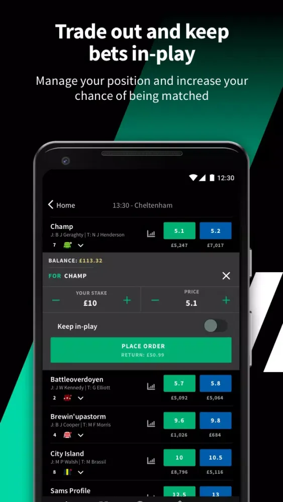 Smarkets - Betting Exchange スクリーンショット