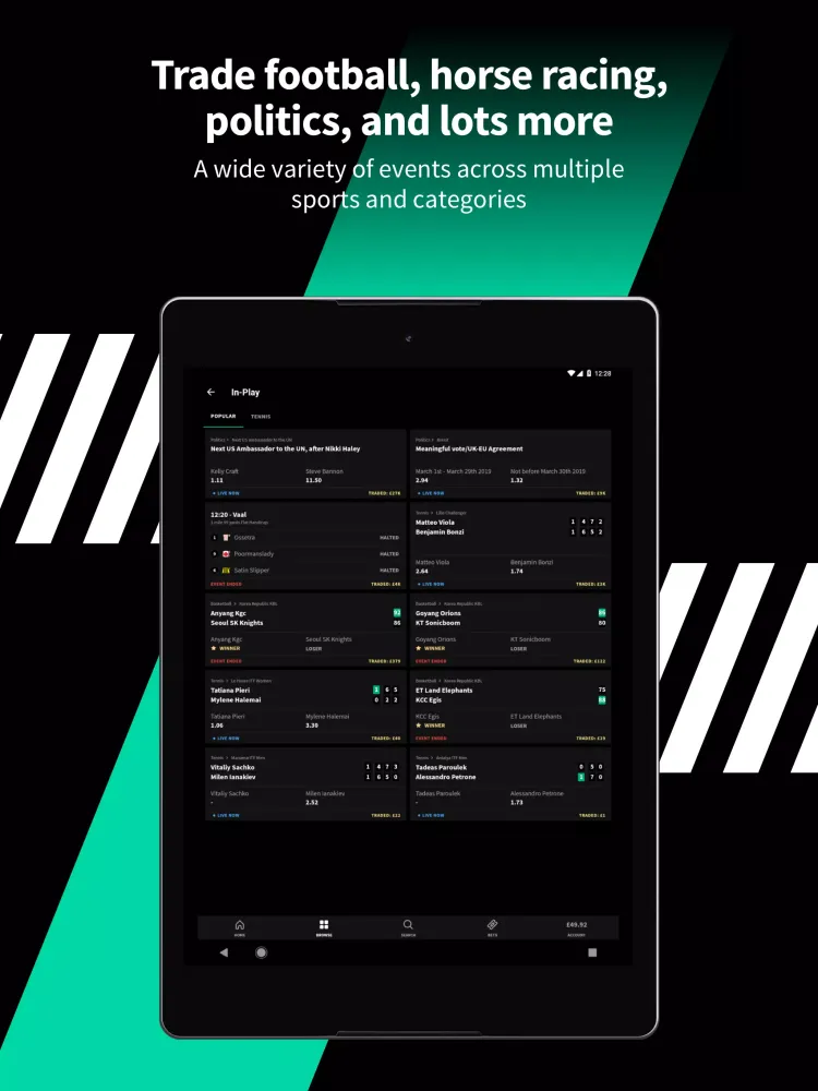 Smarkets - Betting Exchange スクリーンショット