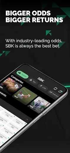 Capturas de tela do SBK