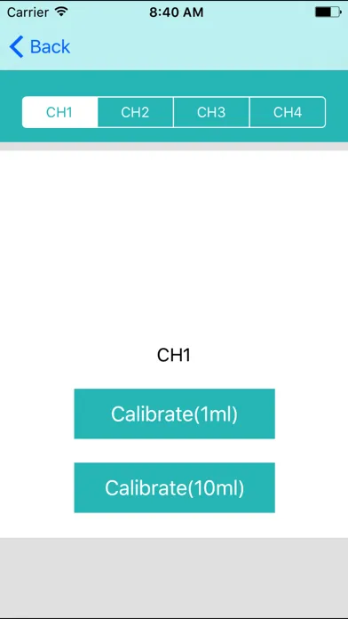 AQUA Dosing Screenshots