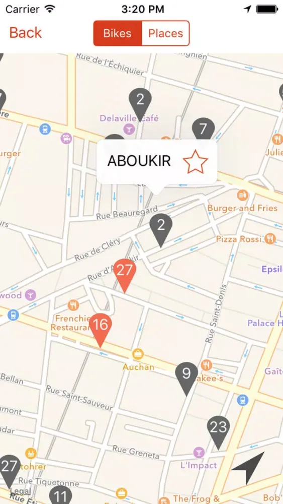 My Velib - find a bike in Paris 스크린샷