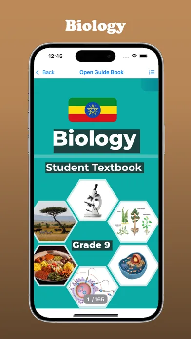 Ảnh chụp màn hình của Grade 9 Books