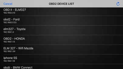 OBD Tracker - ELM327 Terminal Ekran Görüntüleri