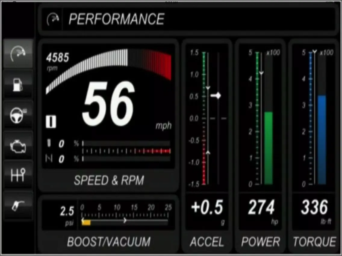 TORQUE OBD2 : OBDII SCAN TOOL iPad 应用截图