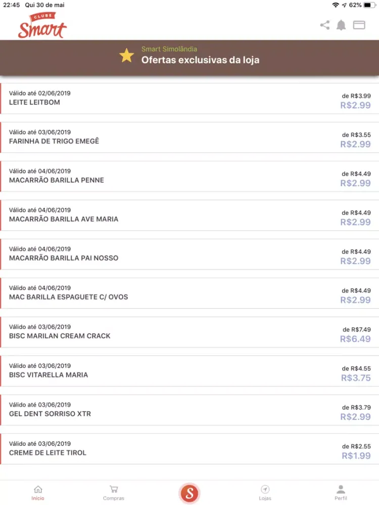 Clube Smart iPad 应用截图