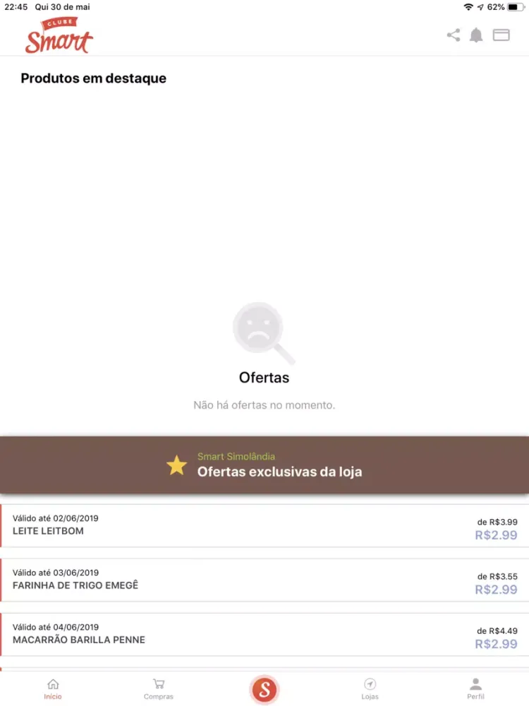 Clube Smart iPad 应用截图