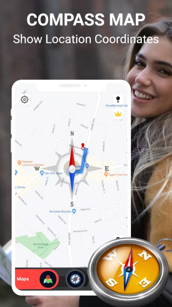 Capturas de pantalla de Compass360: Smart Compass tool