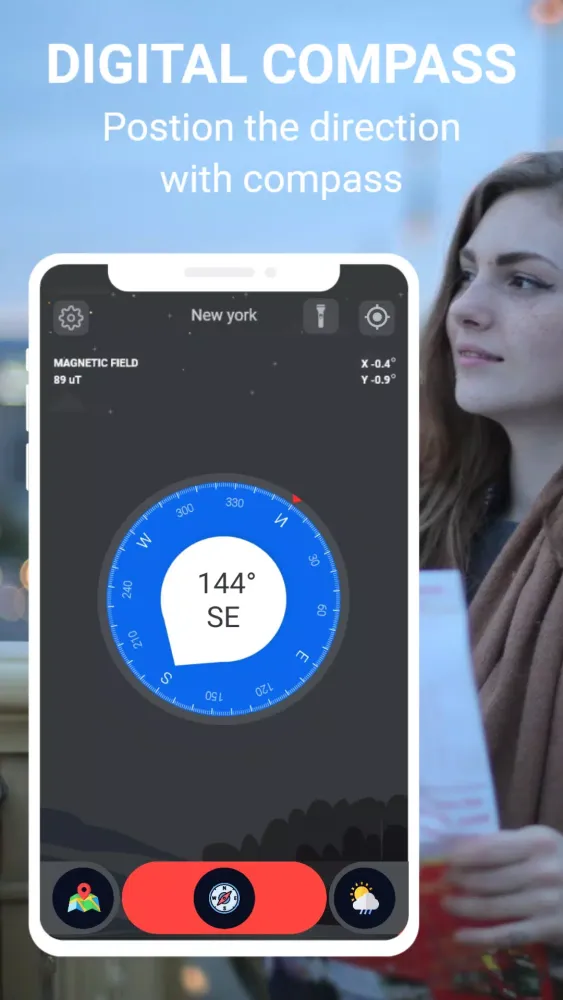 Capturas de pantalla de Compass360: Smart Compass tool