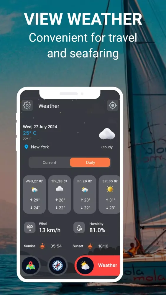 Capturas de pantalla de Compass360: Smart Compass tool