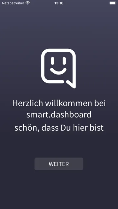 Capturas de tela do smart.dashboard
