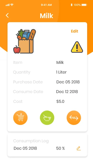Tangkapan layar Smartphood-Best Food Waste App