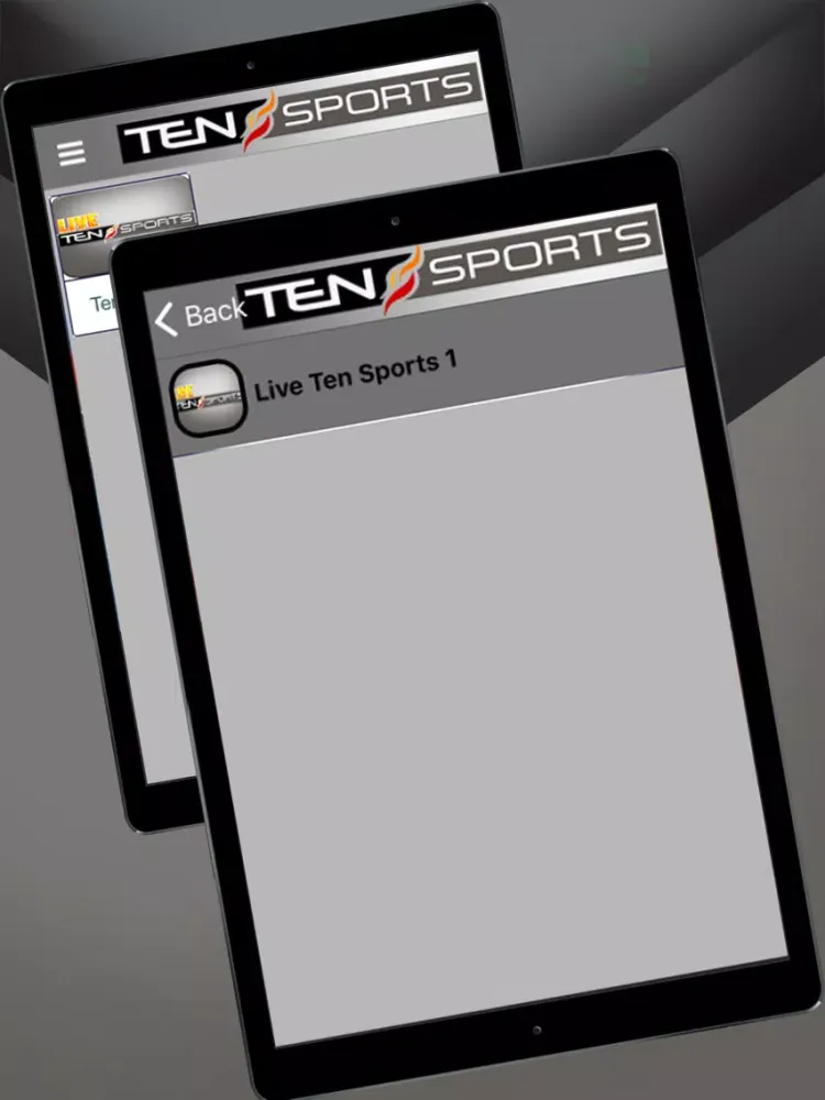 Capturas de pantalla de Live Ten Sports iPad 