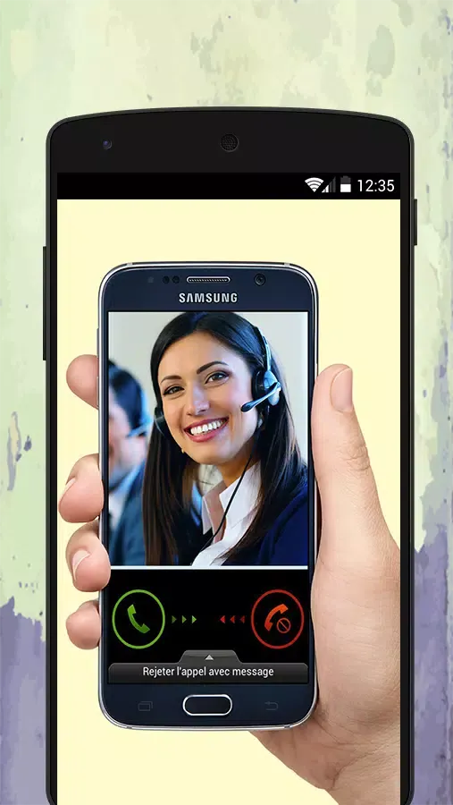 Tangkapan layar Smart Incoming Caller ID