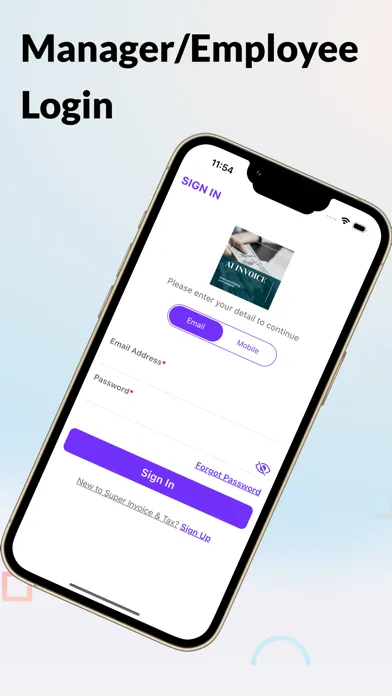 Capturas de tela do Smart Invoice -Invoice Builder