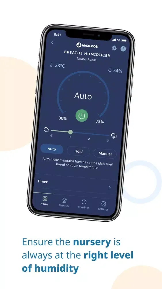Скриншоты Maxi-Cosi Connected Home