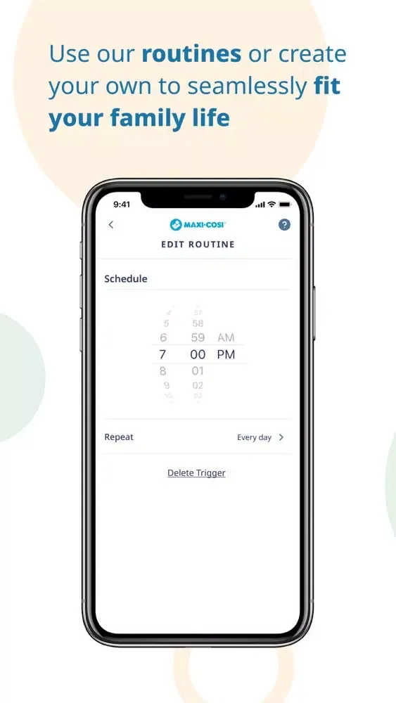 Скриншоты Maxi-Cosi Connected Home