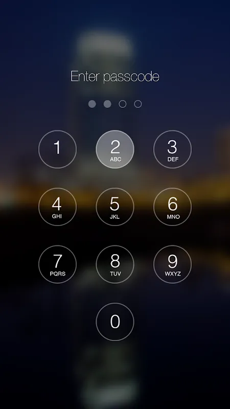 صور Passcode Keypad Lockscreen