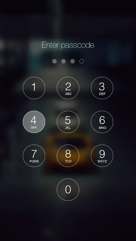 صور Passcode Keypad Lockscreen