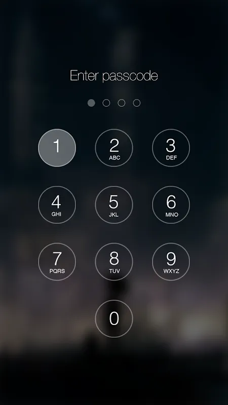 صور Passcode Keypad Lockscreen