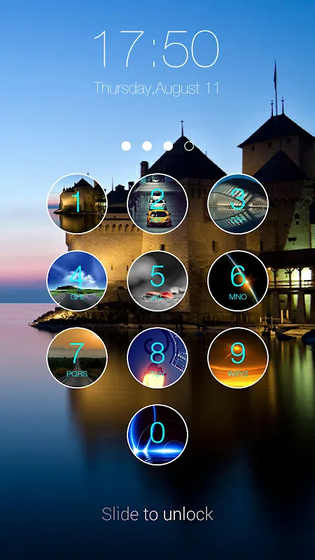 صور Passcode Keypad Lockscreen