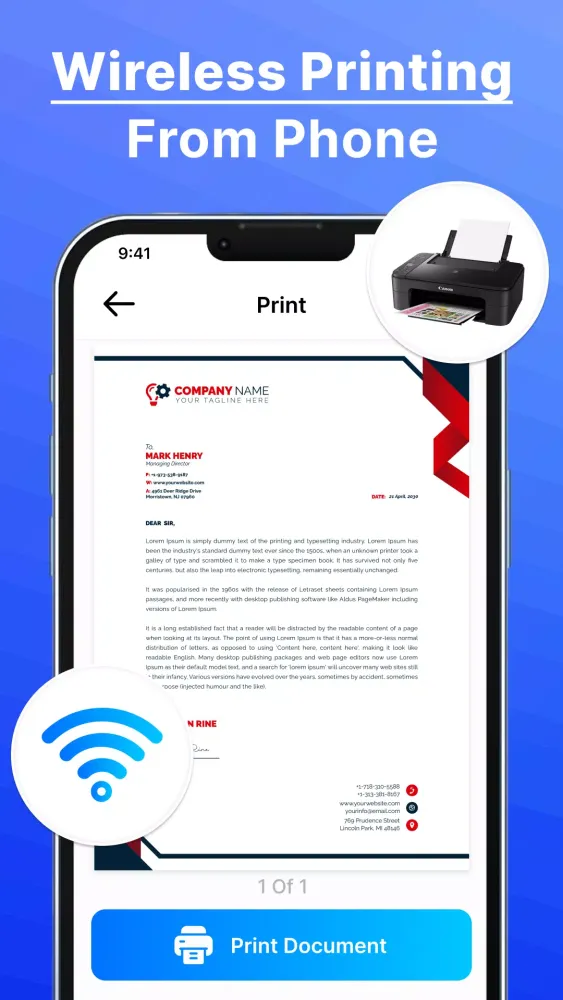 Smart printer and Scanner App应用截图