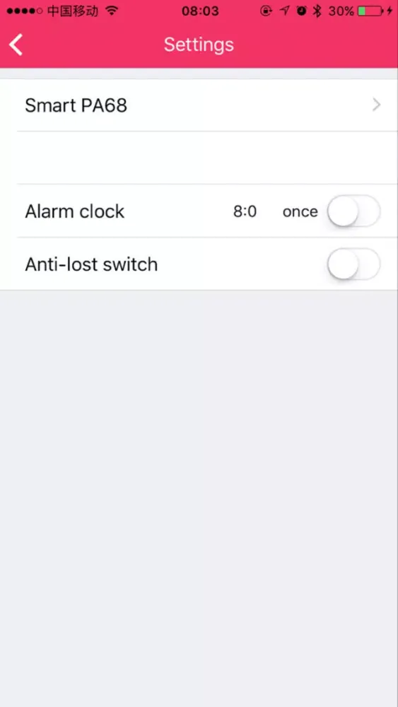 Capturas de tela do Bluetooth Personal Alarm US