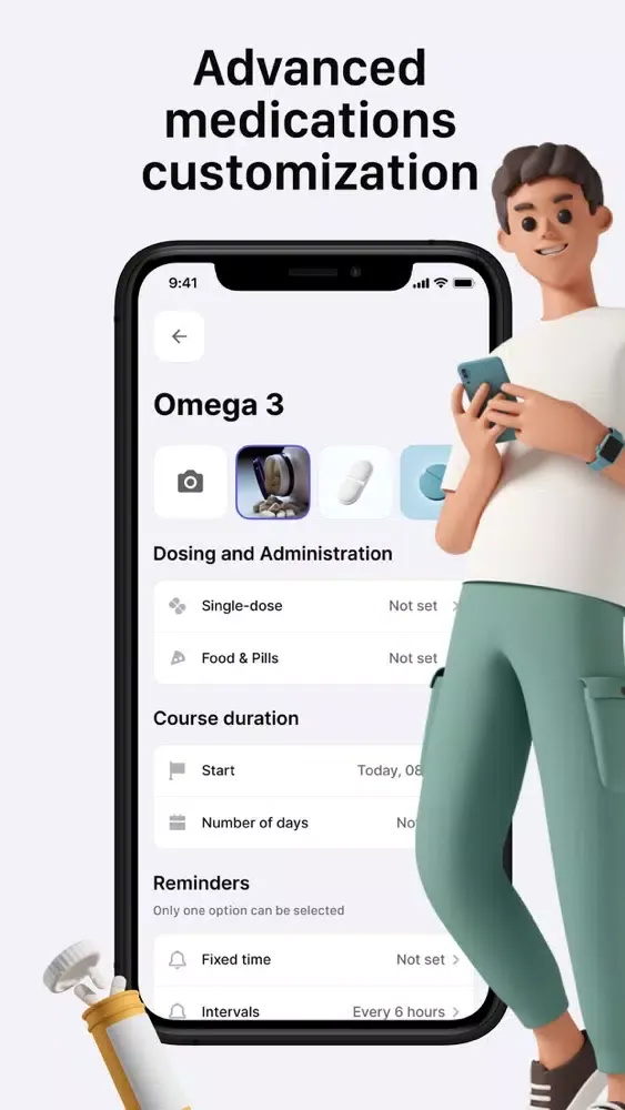 Tangkapan layar SmartPill: Medicine Tracker