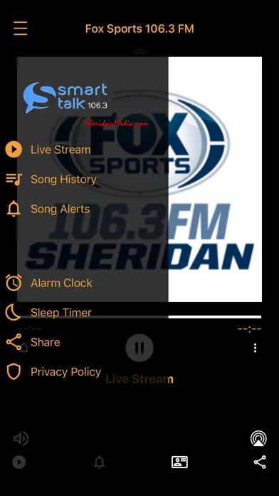ภาพหน้าจอของ Fox Sports 106.3 FM