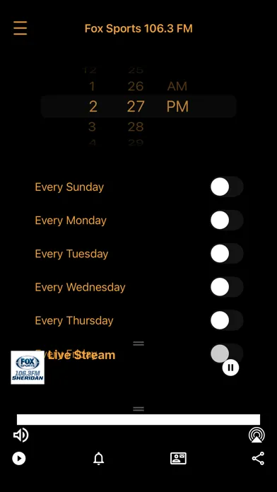 ภาพหน้าจอของ Fox Sports 106.3 FM