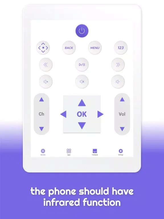 Universal TV Remote © iPad  Ekran Görüntüleri
