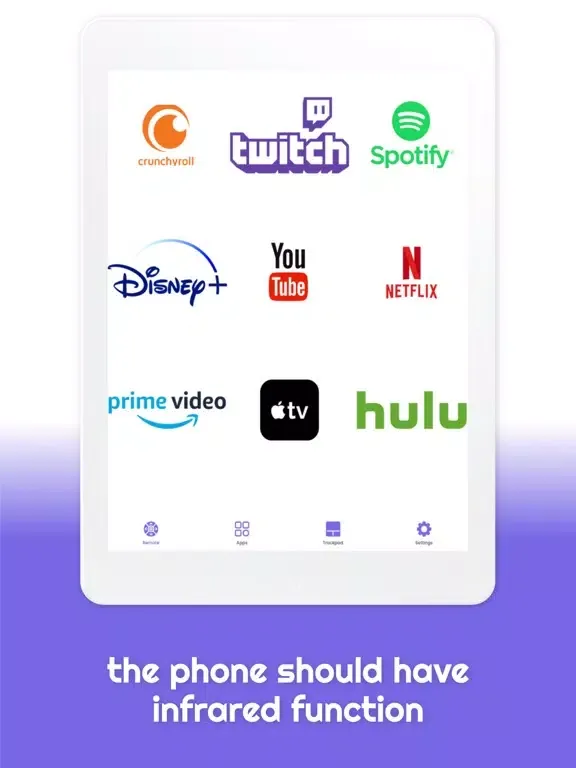 Universal TV Remote © iPad  Ekran Görüntüleri
