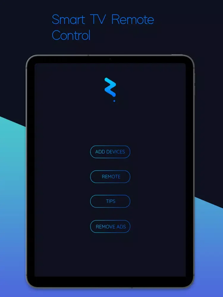 Smart TV Remote Control - WIFI iPad  Screenshots