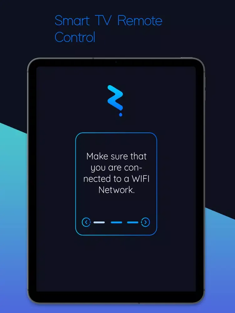 Smart TV Remote Control - WIFI iPad  Screenshots