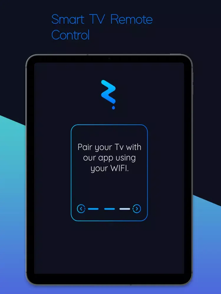 Smart TV Remote Control - WIFI iPad  Screenshots
