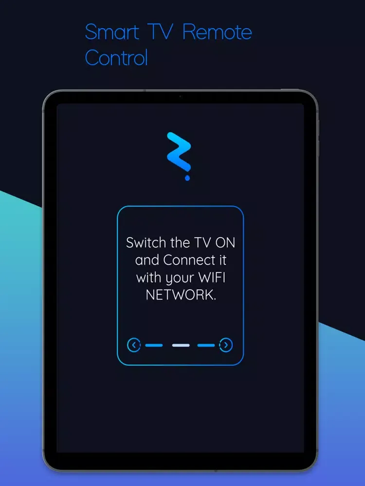 Smart TV Remote Control - WIFI iPad  Screenshots